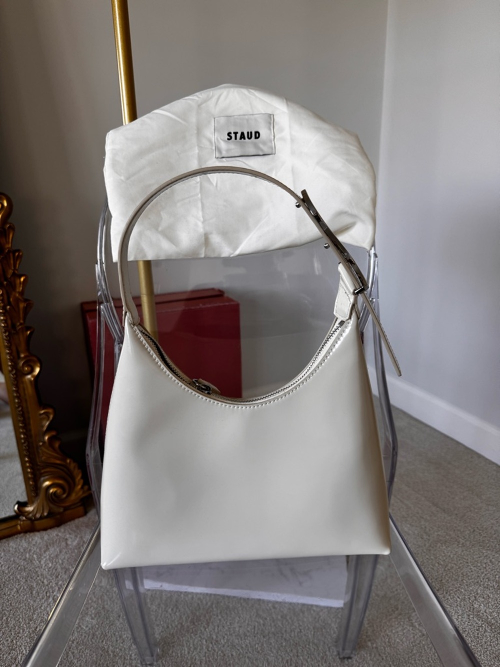 STAUD Cream Scotty Bag: Never worn - Picture 4 of 4